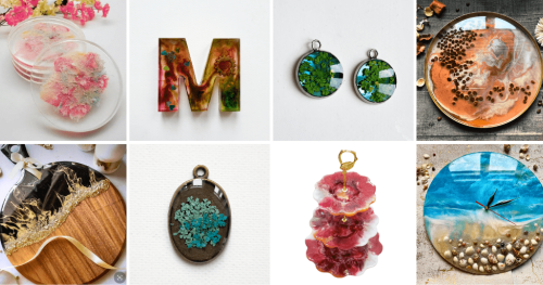 Warsztaty tworzenia rękodzieła z żywicy epoksydowej - małe i średnie formy