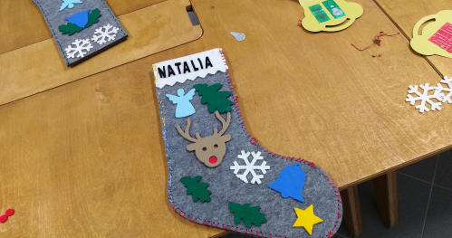 Warsztaty Kreatywne: "Moja Świąteczna Skarpeta"