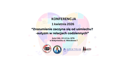 Zrozumienie zaczyna się od uśmiechu? - autyzm w relacjach codziennych.