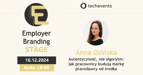 Employer Branding Stage #14 (online): Anna Osińska