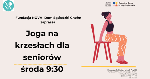 Joga na krzesłach dla seniorów