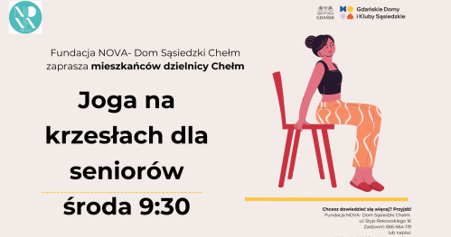 Joga na krzesłach dla seniorów