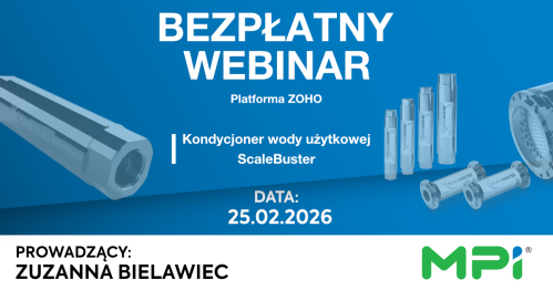 ScaleBuster - sprytna, kompaktowa i ekonomiczna alternatywa dla tradycyjnych zmiękczaczy - WEBINAR