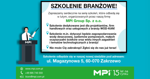 Nowości 2026 w ofercie firmy MPI - WEBINAR