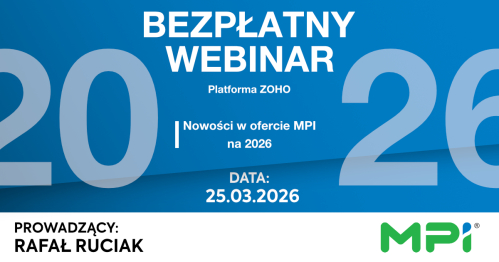 Nowości 2026 w ofercie firmy MPI - WEBINAR