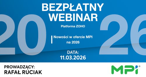 Nowości 2026 w ofercie firmy MPI - WEBINAR