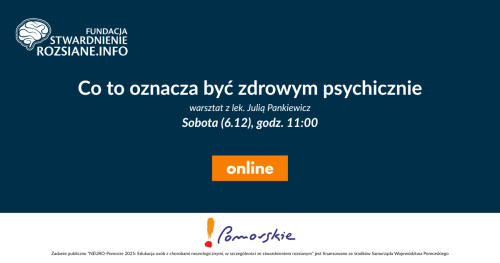 Co to oznacza być zdrowym psychicznie? Warsztaty online (6.12.2025, godz. 11:00)