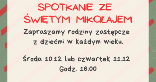 Spotkanie ze Świętym Mikołajem