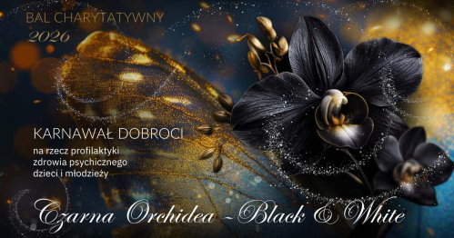 Carnival of Kindness 2026 - Black Orchid Charity Ball - Black & White