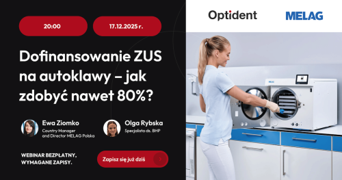 Webinar: Dofinansowanie ZUS na autoklawy - jak zdobyć nawet 80%?