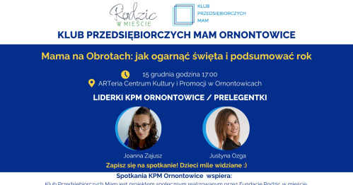 Klub Przedsiębiorczych Mam Ornontowice- 15.12.2025