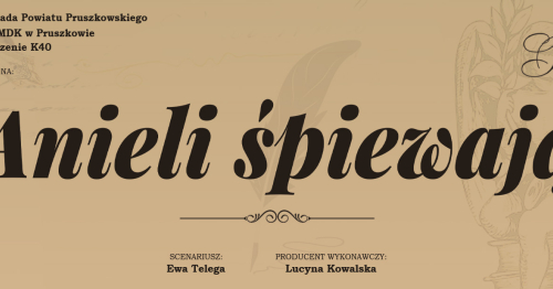 Salon Poezji K40 "Anieli śpiewają"