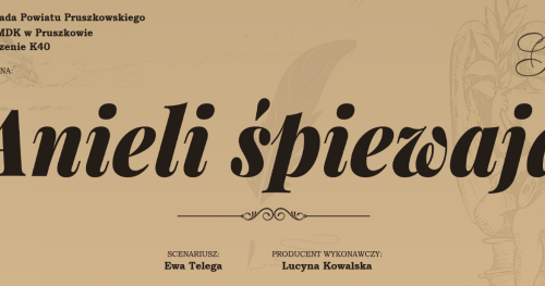 Salon Poezji K40 "Anieli śpiewają"