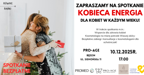 KOBIECA ENERGIA W PRO-AGE