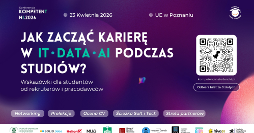 Kariera w IT, Data, AI - Konferencja KOMPETENTNI.2026
