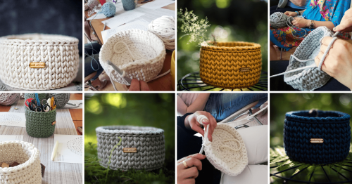 Warsztaty szydełkowania - koszyk ze sznurka