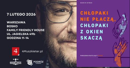 Chłopaki nie płaczą, tylko ... - śniadanie z Marcinem Dybukiem