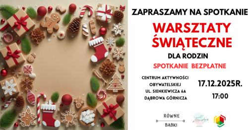 Warsztaty Świąteczne z Równymi Babkami