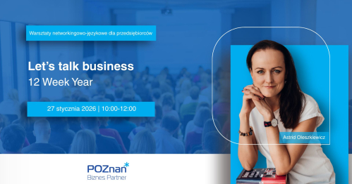 Let's Talk Business. 12 Week Year.