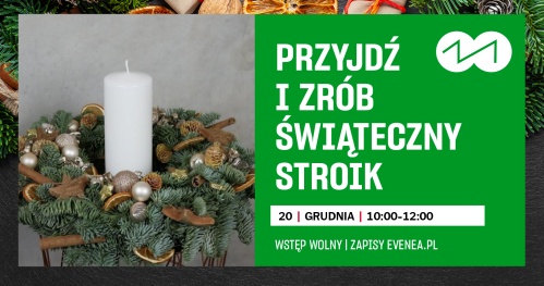 PRZYJDŹ I ZRÓB: Świąteczny stroik