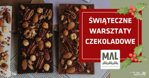 Świąteczne warsztaty czekoladowe (dla młodzieży od 13. roku życia i dorosłych)