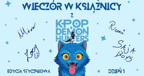 💜⚔️ Wieczór w Książnicy z "K-Pop Demon Hunters" - edycja styczniowa (dzień 1)