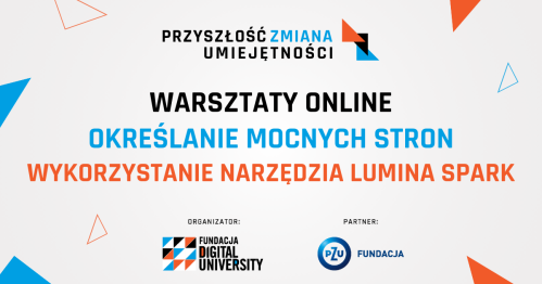 Warsztaty online - Określanie mocnych stron - wykorzystanie narzędzia Lumina Spark z Jarosławem Zamrochem
