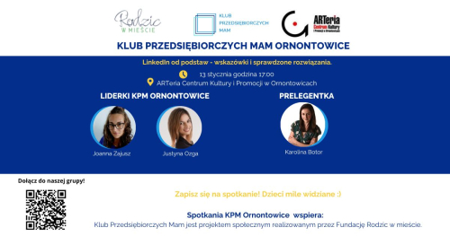 Klub Przedsiębiorczych Mam Ornontowice- 13.01.2026