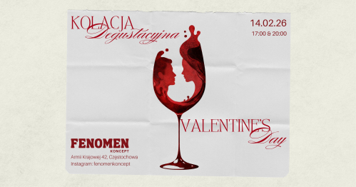 Kolacja Degustacyjna - Valentine's Day