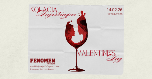 Kolacja Degustacyjna - Valentine's Day