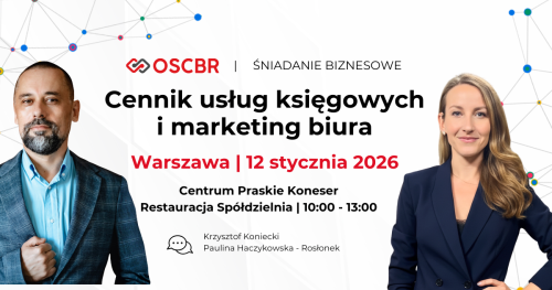 Śniadanie biznesowe OSCBR - Warszawa 12.01.2026