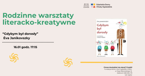 Rodzinne warsztaty kreatywno-literackie