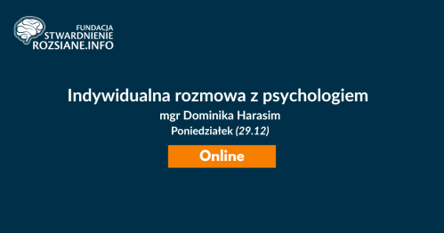 Indywidualna rozmowa z psychologiem online - mgr Dominika Harasim (29.12.2025)