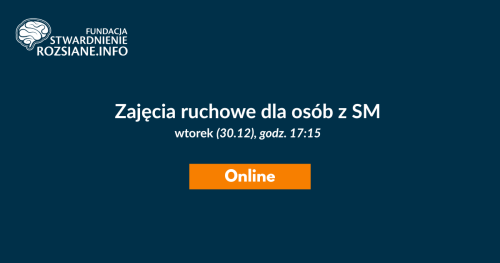Zajęcia ruchowe online (30.12.2025, godz. 17:15)