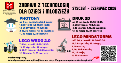 Robotyka i druk 3D w MiPBP w Lubaniu