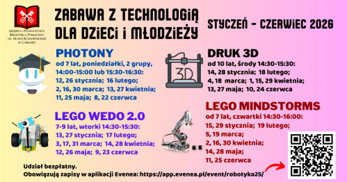 Robotyka i druk 3D w MiPBP w Lubaniu