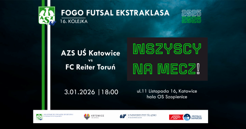 AZS UŚ Katowice - FC Reiter Toruń
