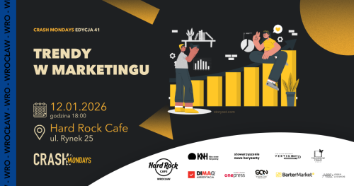 CRASH Mondays № 41: Trendy w marketingu 💅 [WROCŁAW]