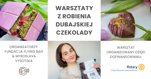Warsztaty z robienia dubajskiej czekolady / Майстер-клас з виготовлення дубайського шоколаду
