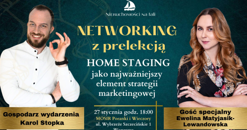 🏡 Nieruchomości na Fali ⛵🌊 - spotkanie networkingowe z prelekcją HOME STAGING