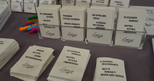 Warszawa ◦ Kreatywne pisanie Loesje w Zakładce