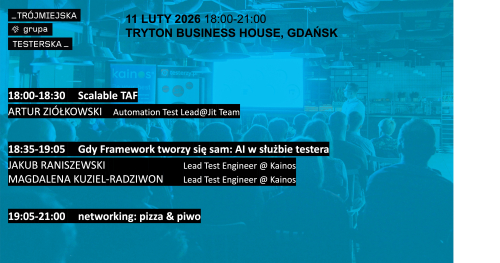 Trójmiejska Grupa Testerska #36 Spotkanie