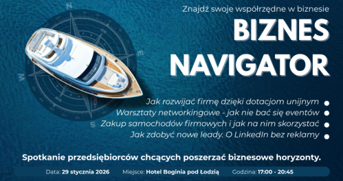 Biznes Navigator - Znajdź swoje współrzędne w biznesie na 2026 rok