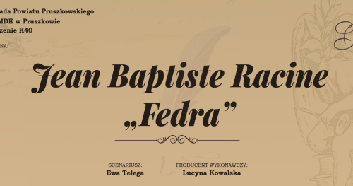 Salon Poezji K40 "Fedra"