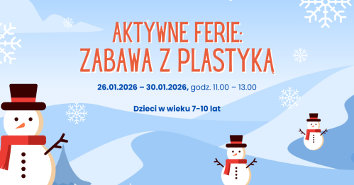 Aktywne ferie z KLANZĄ | Zabawa z plastyką