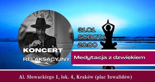 Koncert relaksacyjno-medytacyjny z dźwiękiem Handpan & misy kryształowe