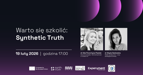 WARTO SIĘ SZKOLIĆ. Synthetic Truth