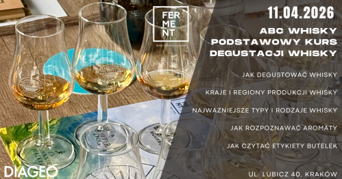 ABC WHISKY: podstawowy kurs degustacji whisky (kwiecień 2026)