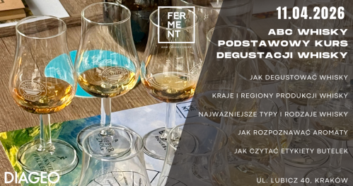 ABC WHISKY: podstawowy kurs degustacji whisky (kwiecień 2026)
