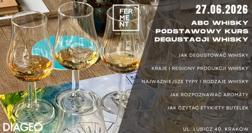 ABC WHISKY: podstawowy kurs degustacji whisky (czerwiec 2026)